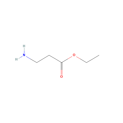 ethyl b-alaninate (CAS: 924-73-2) - Chemical Structure and Molecular Formula 