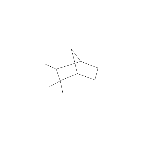 Isocamphane (CAS: 473-19-8) - Chemical Structure and Molecular Formula 