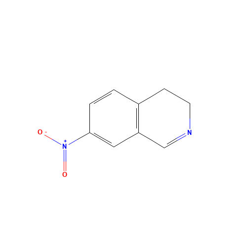 isoquinoline, 3,4-dihydro-7-nitro- (CAS: 62541-59-7) - Related Chemical Product