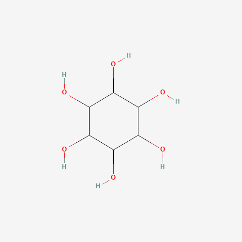 L-(?)-chiro-Inositol (CAS: 551-72-4) - Chemical Structure and Molecular Formula 