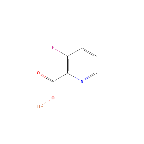 Lithium 3-fluoropyridine-2-carboxylate (CAS: 603310-20-9) - Related Chemical Product