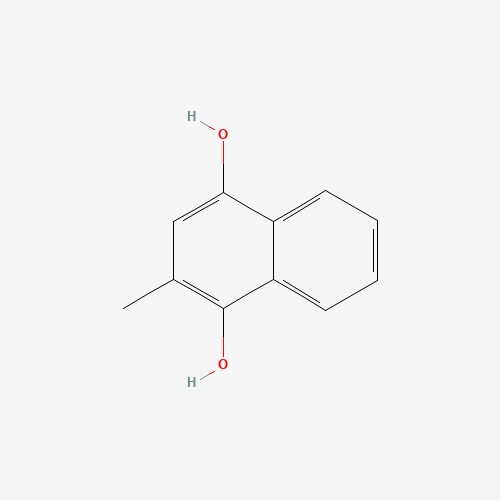 Menadiol (CAS: 481-85-6) - Chemical Structure and Molecular Formula 