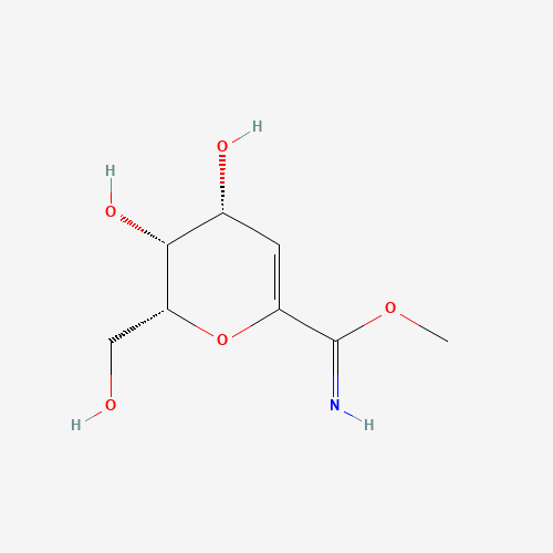 Methyl (2R,3R,4R)-3,4-dihydroxy-2-(hydroxymethyl)-3,4-dihydro-2H-pyran-6-carboximidate (non-preferred name) (CAS: 180336-28-1) - Related Chemical Product