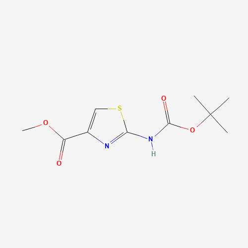 Methyl 2-[(tert-butoxycarbonyl)amino]-1,3-thiazole-4-carboxylate (CAS: 850429-62-8) - Related Chemical Product