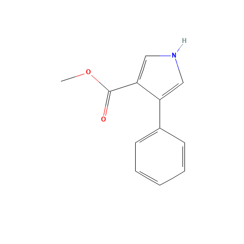 methyl 4-phenyl-1H-pyrrole-3-carboxylate (CAS: 40167-34-8) - Related Chemical Product