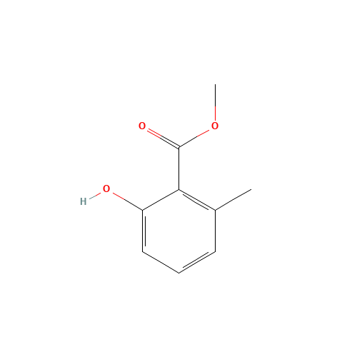 methyl 6-methylsalicylate (CAS: 33528-09-5) - Chemical Structure and Molecular Formula 