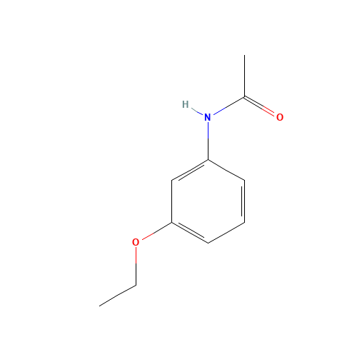 N-(3-ethoxyphenyl)acetamide (CAS: 591-33-3) - Related Chemical Product