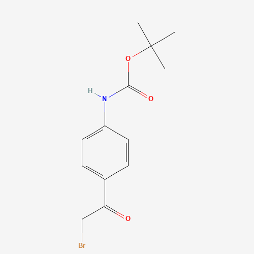 N-Boc-4-(2-Bromo-acetyl)-aniline (CAS: 885269-70-5) - Related Chemical Product