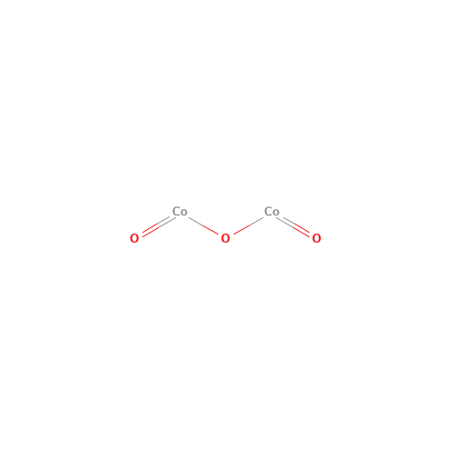 oxo-(oxocobaltiooxy)cobalt (CAS: 1308-04-9) - Chemical Structure and Molecular Formula 