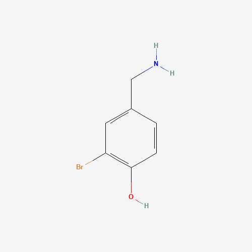 phenol, 4-(aminomethyl)-2-bromo- (CAS: 63491-88-3) - Related Chemical Product