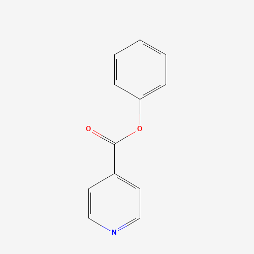 Phenyl Isonicotinate (CAS: 94-00-8) - Chemical Structure and Molecular Formula 