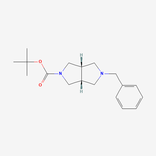 tert-Butyl (3aR,6aS)-5-benzylhexahydropyrrolo[3,4-c]pyrrole-2(1H)-carboxylate (CAS: 370879-56-4) - Related Chemical Product