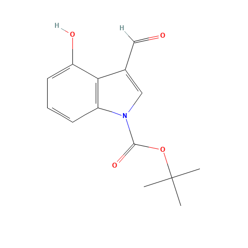 tert-Butyl 3-formyl-4-hydroxy-1H-indole-1-carboxylate (CAS: 404888-00-2) - Related Chemical Product