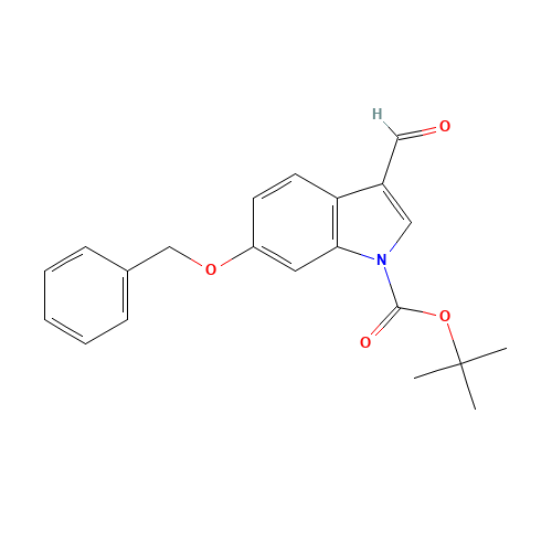 tert-Butyl 6-(benzyloxy)-3-formyl-1H-indole-1-carboxylate (CAS: 630110-71-3) - Related Chemical Product