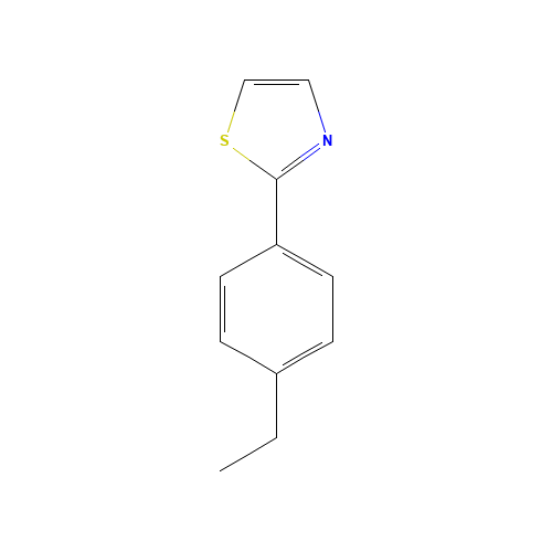 thiazole, 2-(4-ethylphenyl)- (CAS: 42156-17-2) - Related Chemical Product