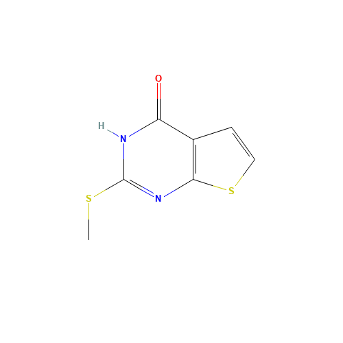 thieno[2,3-d]pyrimidin-4(3H)-one, 2-(methylthio)- (CAS: 309976-36-1) - Related Chemical Product