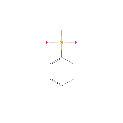 Trifluorophenylsilane (CAS: 368-47-8) - Chemical Structure and Molecular Formula 