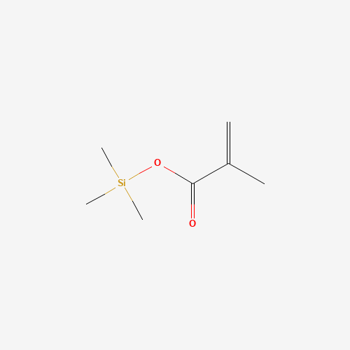 Trimethylsilyl methacrylate (CAS: 13688-56-7) - Chemical Structure and Molecular Formula 