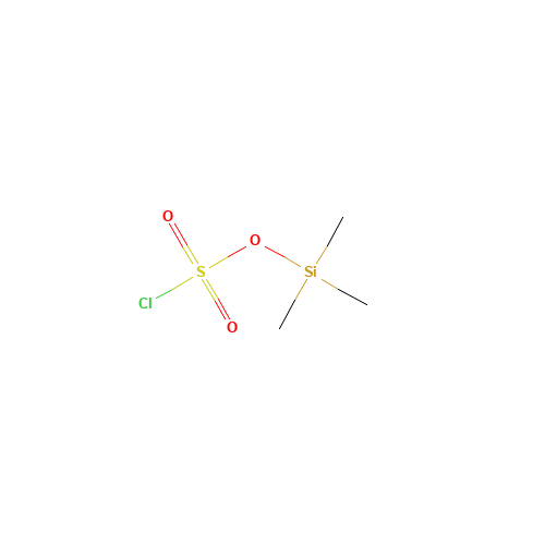 Trimethylsilyl sulfurochloridate (CAS: 4353-77-9) - Chemical Structure and Molecular Formula 