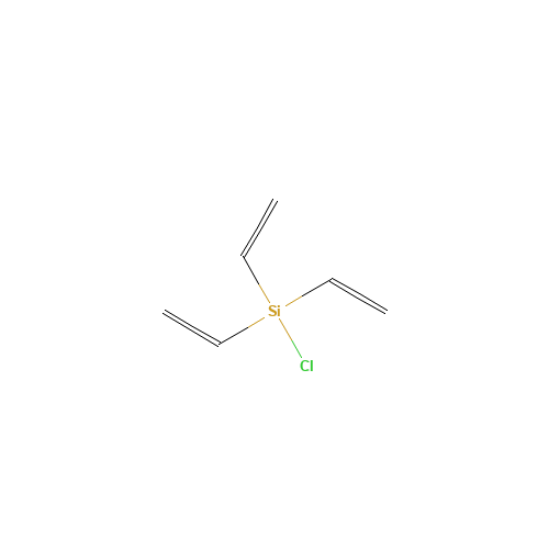 trivinylchlorosilane (CAS: 1871-21-2) - Chemical Structure and Molecular Formula 