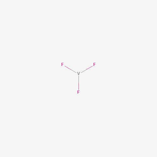 vanadium(+2) cation trifluoride (CAS: 10049-12-4) - Chemical Structure and Molecular Formula 