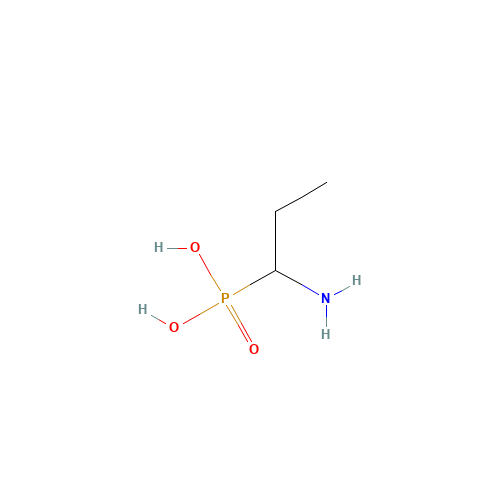 (1-Aminopropyl)phosphonos?ure (CAS: 14047-23-5) - Chemical Structure and Molecular Formula 