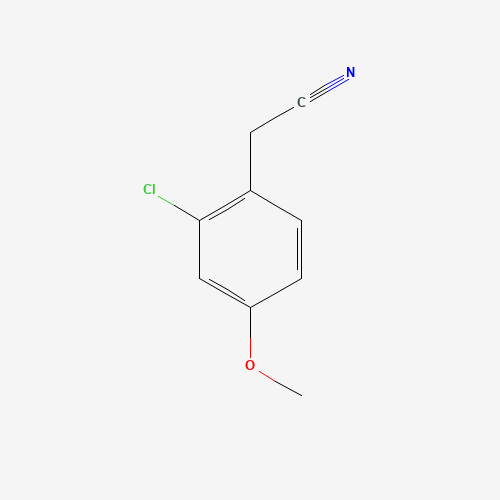 (2-Chloro-4-methoxyphenyl)acetonitrile (CAS: 170737-93-6) - Related Chemical Product