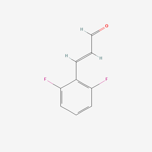 (2E)-3-(2,6-Difluorophenyl)acrylaldehyde (CAS: 117338-43-9) - Related Chemical Product