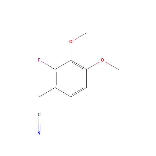 (2-Fluoro-3,4-dimethoxyphenyl)acetonitrile (CAS: 7537-08-8) - Related Chemical Product