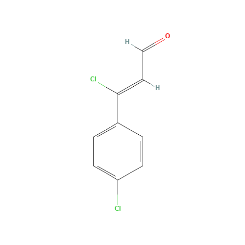 (2Z)-3-Chloro-3-(4-chlorophenyl)acrylaldehyde (CAS: 14063-77-5) - Related Chemical Product
