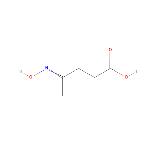 (4E)-4-(Hydroxyimino)pentanoic acid (CAS: 6945-36-4) - Chemical Structure and Molecular Formula 