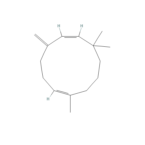 (E,E)-1,8,8-Trimethyl-5-methylene-1,6-cycloundecadiene (CAS: 26259-79-0) - Related Chemical Product