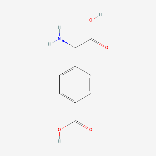 (S)-4-Carboxyphenylglycine (CAS: 134052-73-6) - Chemical Structure and Molecular Formula 