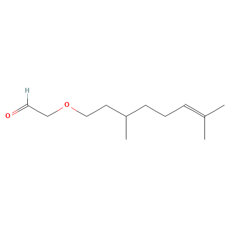 [(3,7-Dimethyl-6-octen-1-yl)oxy]acetaldehyde (CAS: 7492-67-3) - Related Chemical Product