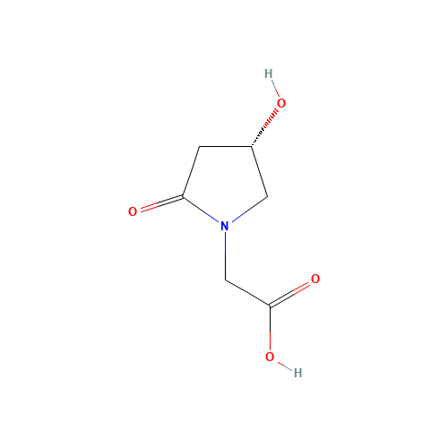 [(4S)-4-Hydroxy-2-oxopyrrolidin-1-yl]acetic acid (CAS: 99437-11-3) - Related Chemical Product