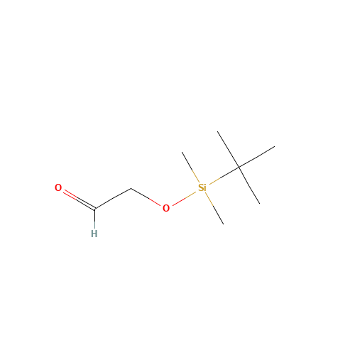 {[Dimethyl(2-methyl-2-propanyl)silyl]oxy}acetaldehyde (CAS: 102191-92-4) - Related Chemical Product