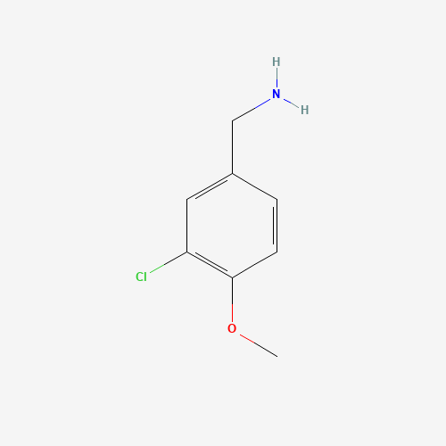1-(3-Chloro-4-methoxyphenyl)methanamine hydrochloride (1:1) (CAS: 115514-77-7) - Related Chemical Product