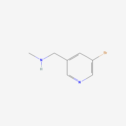 1-(5-Bromo-3-pyridinyl)-N-methylmethanamine (CAS: 73335-64-5) - Related Chemical Product