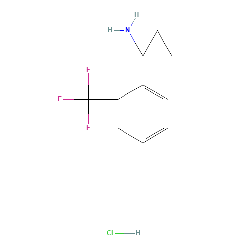 1-[2-(Trifluormethyl)phenyl]cyclopropanamin (CAS: 886366-53-6) - Related Chemical Product