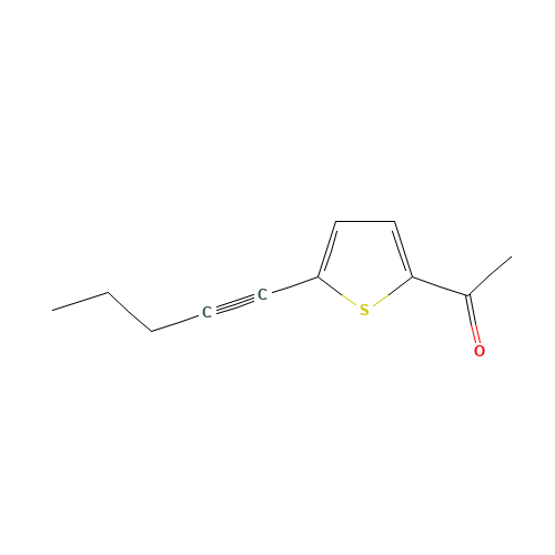 1-[5-(1-Pentyn-1-yl)-2-thienyl]ethanone (CAS: 662138-54-7) - Related Chemical Product