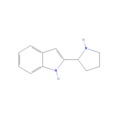 1H-Indole, 2-pyrrolidin-2-yl- (CAS: 112565-42-1) - Related Chemical Product