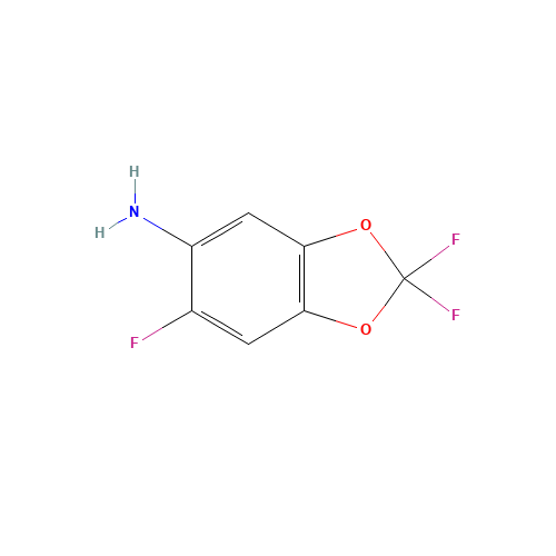 2,2,6-Trifluoro-1,3-benzodioxol-5-amine (CAS: 120934-03-4) - Related Chemical Product
