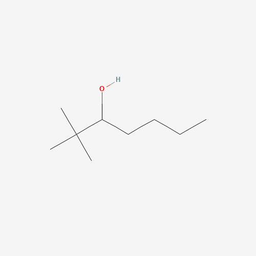 2,2-dimethylheptan-3-ol (CAS: 19549-70-3) - Chemical Structure and Molecular Formula 