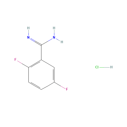 2,5-Difluorobenzenecarboximidamide (CAS: 885957-28-8) - Related Chemical Product