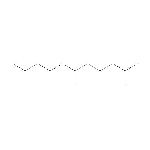 2,6-Dimethylundecane (CAS: 17301-23-4) - Chemical Structure and Molecular Formula 