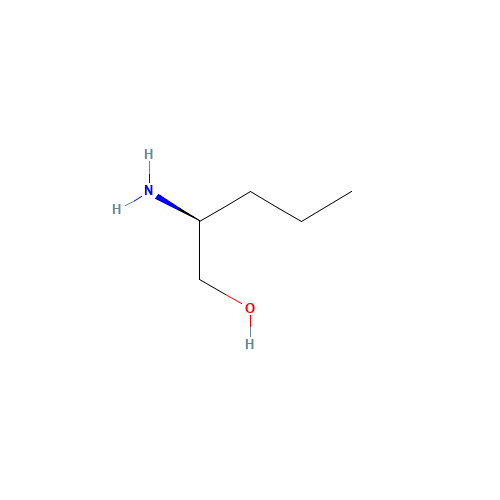 2-Amino-1-pentanol (CAS: 22724-81-8) - Chemical Structure and Molecular Formula 