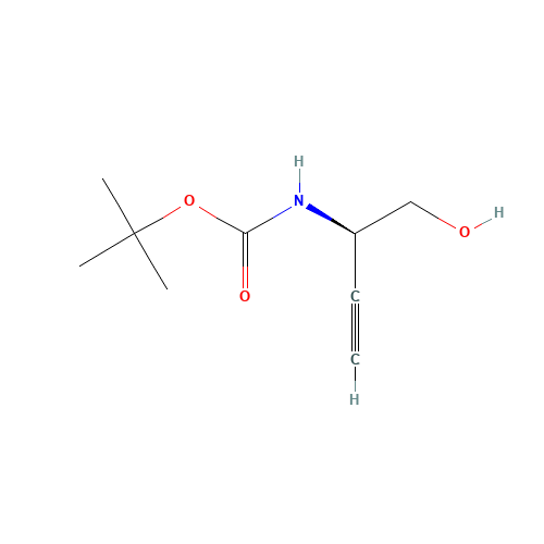 2-Methyl-2-propanyl [(2R)-1-hydroxy-4-pentyn-2-yl]carbamate (CAS: 162107-49-5) - Related Chemical Product