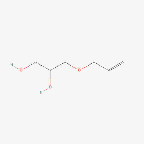 3-(Allyloxy)-1,2-propanediol (CAS: 123-34-2) - Chemical Structure and Molecular Formula 