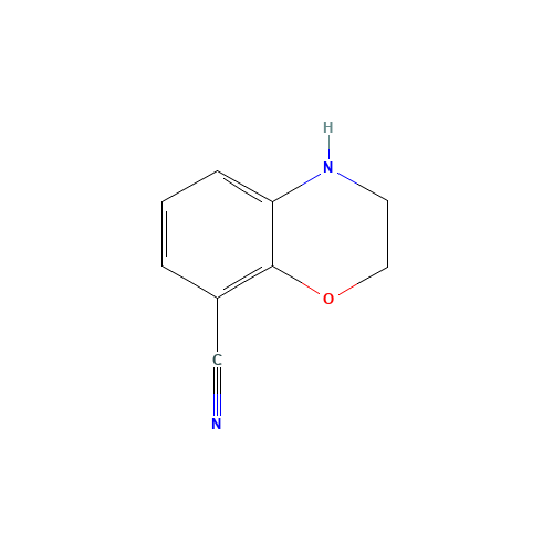 3,4-Dihydro-2H-1,4-benzoxazine-8-carbonitrile hydrochloride (1:1) (CAS: 115661-89-7) - Related Chemical Product