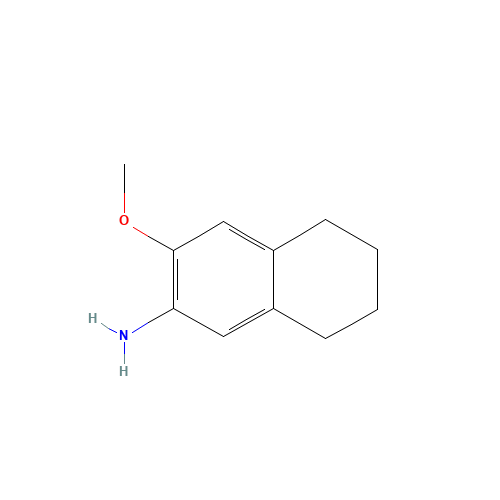 3-Methoxy-5,6,7,8-tetrahydro-2-naphthalenylamine (CAS: 6240-83-1) - Related Chemical Product